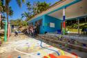 Oficina de Pintura reúne comunidade e transforma escola da Ilha de Eufrasina