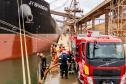 Simulado no Porto de Paranaguá reforça preparo contra emergências 