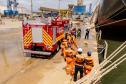 Simulado no Porto de Paranaguá reforça preparo contra emergências 