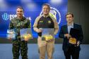 Coronéis do curso de alta administração do Exército visitam o Porto de Paranaguá