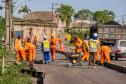 Portos do Paraná inicia pavimentação em concreto da Avenida Conde Matarazzo, em Antonina