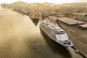Navio Silver Whisper atracou pela primeira vez no Porto de Paranaguá trazendo mais de 700 passageiros