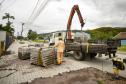 Obras viárias da Portos do Paraná em Antonina chegam a 50% e transformam acessos ao porto