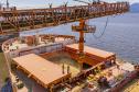 Porto de Paranaguá coloca em funcionamento tecnologia que reduz emissão de partículas no embarque de granéis