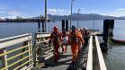 Simulado testa protocolo de “homem ao mar” no Porto de Paranaguá