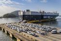 Porto de Paranaguá recebe mais de 5 mil carros em uma única operação