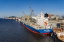 Porto de Paranaguá recebe navio sustentável em viagem inaugural