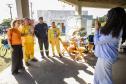 Maio Amarelo alerta caminhoneiros no Pátio de Triagem