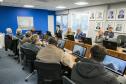 Membros do Movimento Pró-Paraná estiveram reunidos com o Presidente da Portos do Paraná no Palácio Taguaré