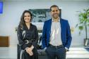 Edigar Martins e Bruna do Nascimento tomaram posse ne sexta-feira (12)