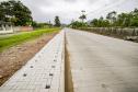 Pavimentação em concreto já ocupa quase toda a extensão da Avenida Conde Matarazzo e da Rua Engenheiro Luís Augusto