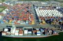 Imagem aérea parcial do Terminal de Conteiners de Paranaguá (TCP)