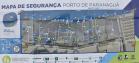 Mapa reúne informações de segurança para trabalhadores do Porto de Paranaguá