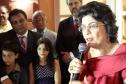 A secretária da Cultura, Vera Mussi, destacou que a nova biblioteca segue a política adotada pelo Governo do Paraná, de investir pesadamente em ferramentas de fomento à educação