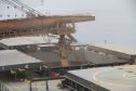 Hoje, o corredor de exportação do Porto de Paranaguá permite que três navios atraquem simultaneamente. Cada navio é abastecido por dois shiploaders, cada um com capacidade nominal de 1,5 mil toneladas por hora.