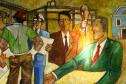 O maior painel circular da América Latina pintado pelo artista parnanguara Emir Roth entre os anos de 1977 e 1978 