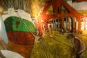 O maior painel circular da América Latina pintado pelo artista parnanguara Emir Roth entre os anos de 1977 e 1978 