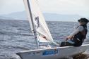 A velejadora Jussara Kalil conquistou a primeira colocação na classe Laser 4.7. Mesmo sem saber nadar, há 10 anos, Jussara participa de competições. Foi o marido, participante da classe Oceano, que inspirou Jussara a iniciar no esporte