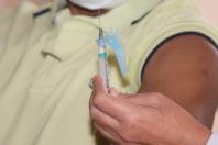 Vacinação dos trabalhadores portuários em Paranaguá