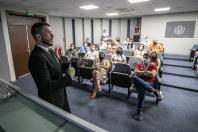 Empresa pública reforça a equipe com aprovados nos concursos de 2017 e 2016. Novos técnicos, agentes e analistas portuários passaram por semana de integração.  