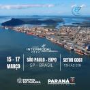 Portos do Paraná participa da Intermodal 2022, que começa amanhã (15)