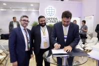 Portos do Paraná assina novo contrato de arrendamento em área localizada no cais em Paranaguá