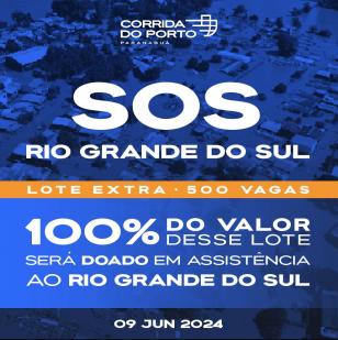 Corrida do Porto abre mais 500 vagas para ajudar vítimas das chuvas no RS