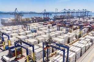 Porto também registra alta nas exportações de soja, óleo de soja e na movimentação de contêineres em 2026