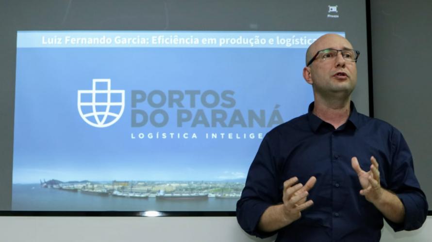 Palestra para alunos do Rocio