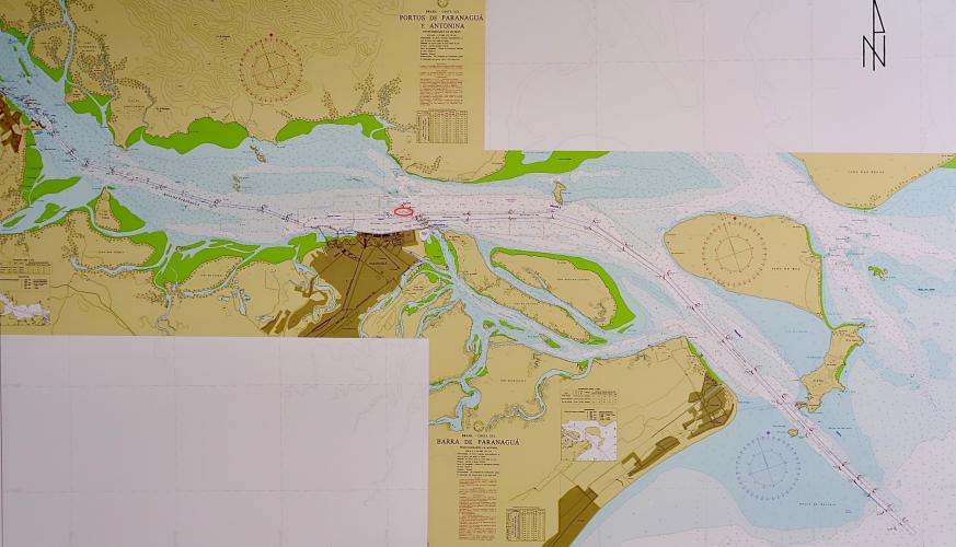 Projeto Executivo vai definir etapas e métodos para remoção do complexo de rochas que fica submerso na região do Porto de Paranaguá. Conhecido como Pedra da Palangana, está localizado na área de manobra, limitando a capacidade e o tráfego dos navios na entrada da baía.