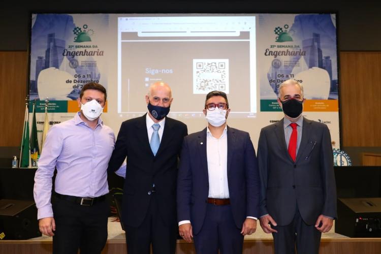 Diretor-presidente proferiu a palestra magna na 27ª Semana da Engenharia do IEP