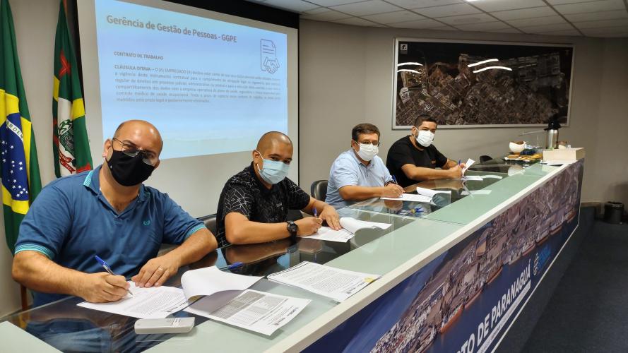 Empresa pública reforça a equipe com aprovados nos concursos de 2017 e 2016. Novos técnicos, agentes e analistas portuários passaram por semana de integração.