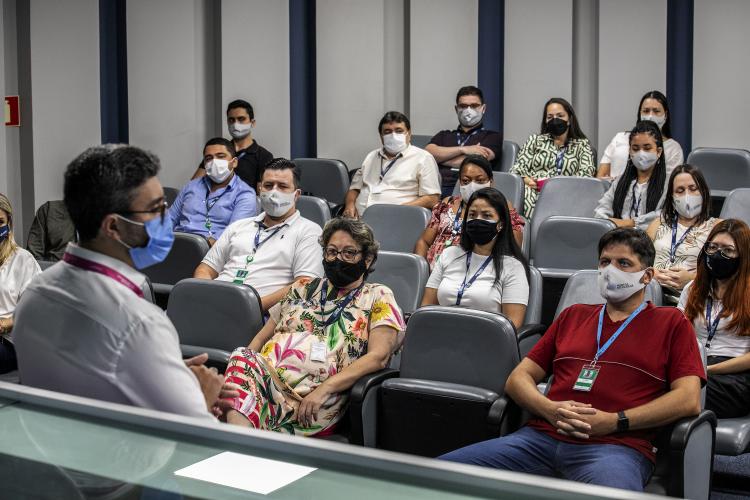 Empresa pública reforça a equipe com aprovados nos concursos de 2017 e 2016. Novos técnicos, agentes e analistas portuários passaram por semana de integração.