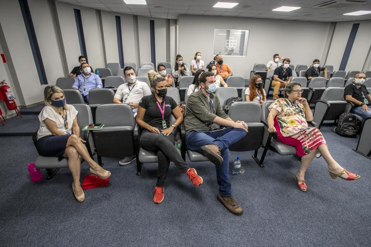 Empresa pública reforça a equipe com aprovados nos concursos de 2017 e 2016. Novos técnicos, agentes e analistas portuários passaram por semana de integração.