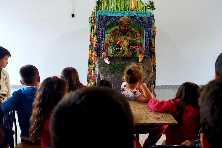 Portos do Paraná leva às crianças espetáculo teatral sobre preservação do meio ambiente