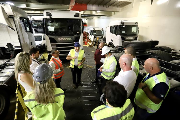Porto de Paranaguá entra na rota de navio gigante do grupo italiano Grimaldi