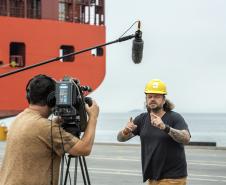 Apresentador de programa na TV Paraná Turismo ficou impressionado com organização, controle e gestão