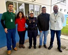 Caminhoneiros utilizam serviços gratuitos no Pátio de Triagem