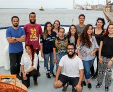 Navio escola volta a atracar no Porto de Paranaguá