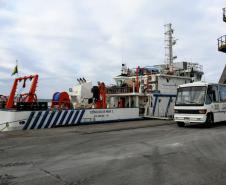 Navio escola volta a atracar no Porto de Paranaguá