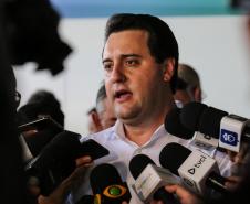 O governador Carlos Massa Ratinho Júnior inaugura nesta quinta-feira (10) , o viaduto da BR-277 e as obras de ampliação do Terminal de Contêineres de Paranaguá (TCP).