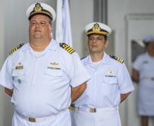 Luiz Fernando Garcia recebeu a medalha Amigo da Marinha, em reconhecimento aos serviços da autoridade portuária na manutenção da segurança da navegação pelos Portos do Paraná