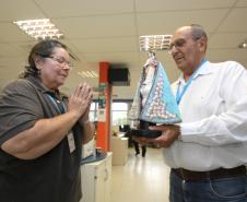Padroeira do Paraná faz procissão pelo cais do Porto de Paranaguá