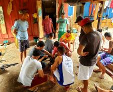 A empresa Portos do Paraná oferece a atividade, nessa semana, na Ilha de São Miguel. Objetivo é ensinar sobre manutenção de motores para que os pescadores fiquem menos dependentes de serviços de terceiros. Ainda em novembro, a atividade acontecerá na Ilha do Teixeira. 