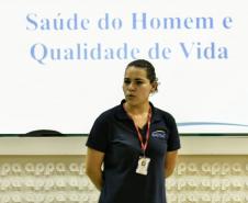 Mais de 50 colaboradores da empresa pública participaram de evento de duas horas que levou informação e diversão com palestra, exercício, confraternização e vacinas. 