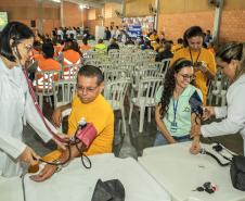 Encontro anual reúne empregados da Portos do Paraná, Ogmo, órgão gestor da mão de obra dos trabalhadores portuários avulsos, e mais 13 empresas. Este ano, o foco está nas atividades em altura, mas são abordados diversos temas sobre as rotinas dos profissionais. 