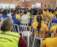 Cerca de 1100 trabalhadores prestigiaram o encontro de reflexão sobre prevenção de acidentes de trabalho e também de muita confraternização