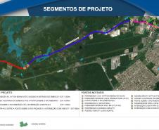 Os projetos executivos da revitalização da Avenida Atílio Fontana, conhecida como Estrada Velha de Alexandra, e da construção de um viaduto sobre a ferrovia da Avenida Roque Vernalha serão doados pela iniciativa privada e executados pelo Governo do Estado. 