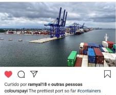 Viajante se aventurou com o marido e atravessou o Atlântico num navio porta contêiner