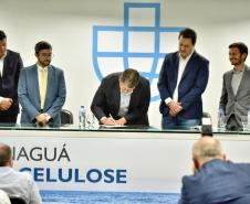  partir desta quinta-feira (27) a Klabin passa a administrar espaço para cargas de celulose. Empresa deve investir até R$ 130 milhões no terminal. 